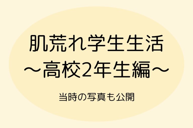 肌荒れ学生生活～高校２年生編～